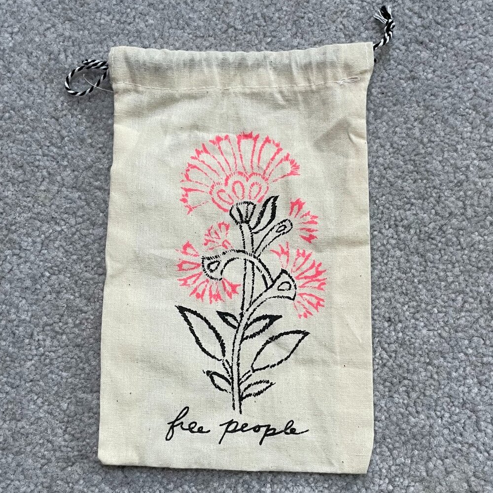 Free People Small Reusable Floral Bag